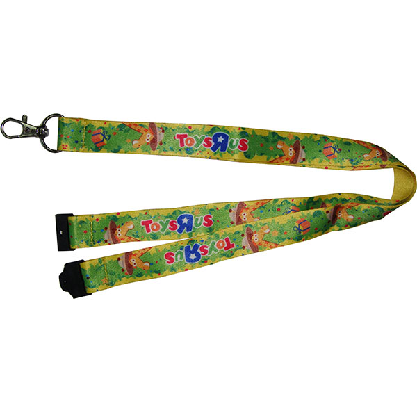 Heat transfer lanyard with metal hook and safety buckle | EVPL1102
