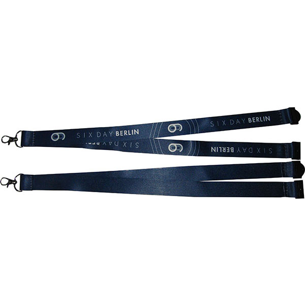 Sublimation smooth lanyard with metal hook and neck buckle | EVPL1098