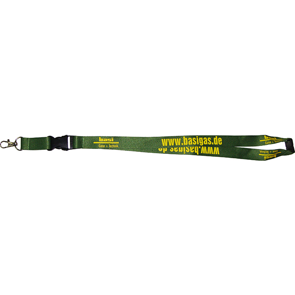 fabric lanyard with printed logo used for ID card holder | EVPL4106